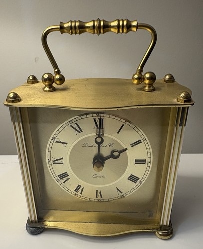 London clock brass carriage - brass,