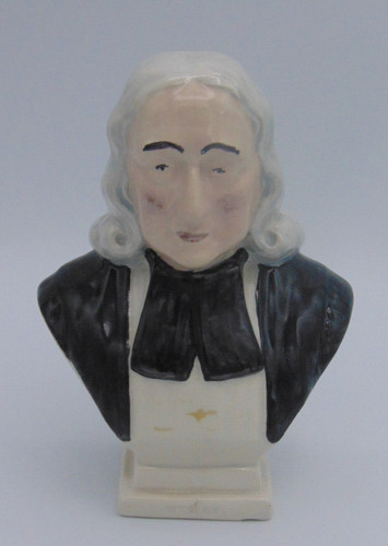 John wesley staffordshire bust - john,