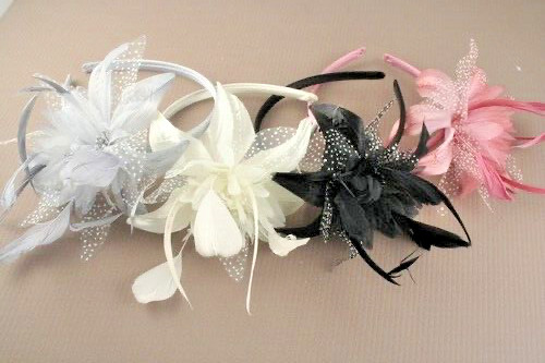 Ladies hair fascinator flower - ladies,