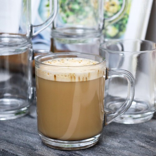 Glass stacking mugs - stacking, 6