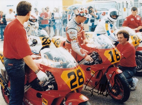 Randy mamola hand signed - randy,