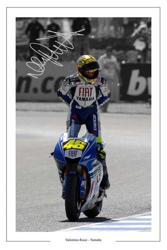 Valentino rossi signed - rossi,