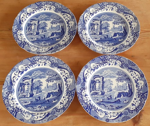 Spode italian blue dinner - blue,