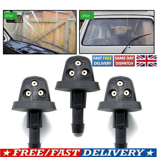 Triple car windscreen washer - triple,