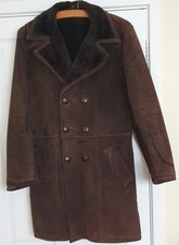 Vintage 1970's Burtons Sheepskin Coat 38"