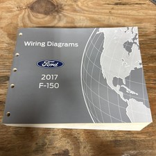 2017 Ford F150 Pickup Truck Wiring Diagram Manual Electrical 2.7L 3.7L 5.0L #201