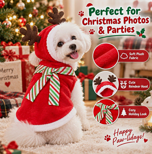 Christmas reindeer plush - reindeer,
