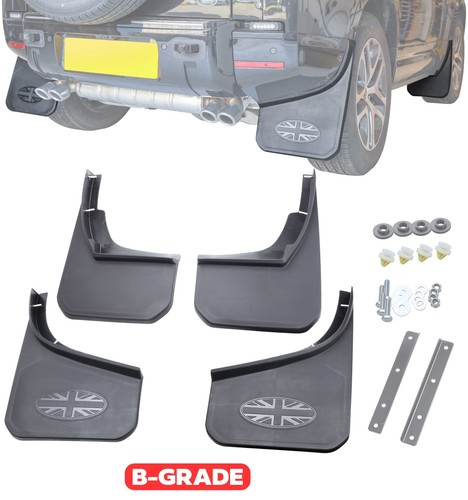 Mudflap kit front rear union - mudflap,