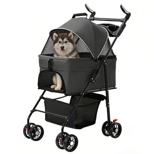 Pet travel stroller dog - pet, cat