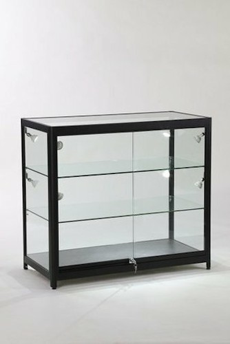 Glass lit black - ,