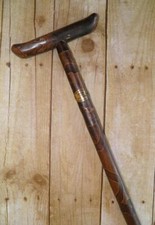WW2 1941 Military Walking Stick / Cane - Designed By Sir Jefferey Hillpig-Smyth