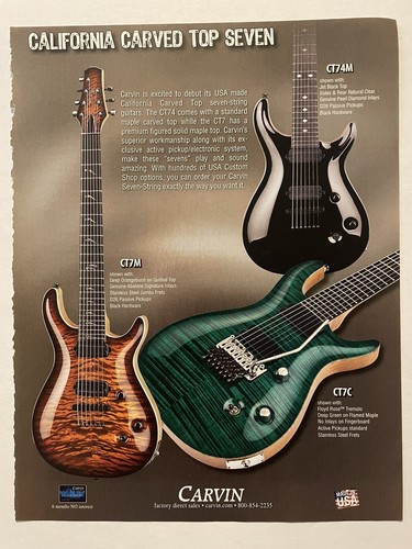 Carvin guitars magazine - carvin,