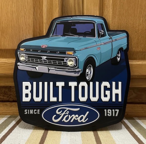 Ford truck sign metal - truck,