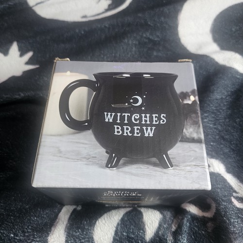 Witches brew black - black, cauldron