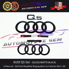 NEW AUDI Q5 Emblem BLACK Front