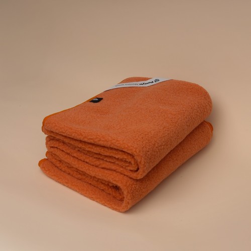 Merino wool blanket peach - merino,