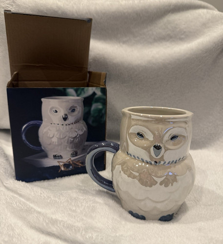 Owl shaped ceramic mug - shaped, &