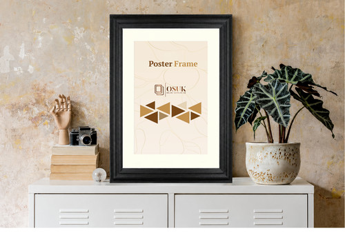 Black photo picture frame - picture,