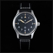 Seestern S424 38mm Black Pilot