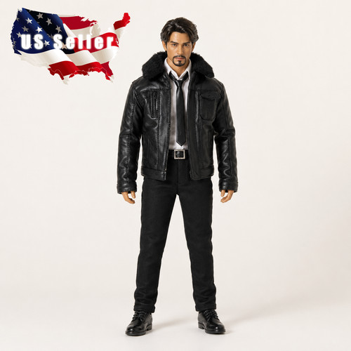 Leather jacket shirt - 1/6,
