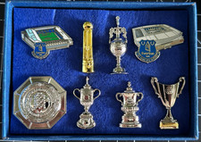 Everton Goodbye Goodison Pin Badge Box Set