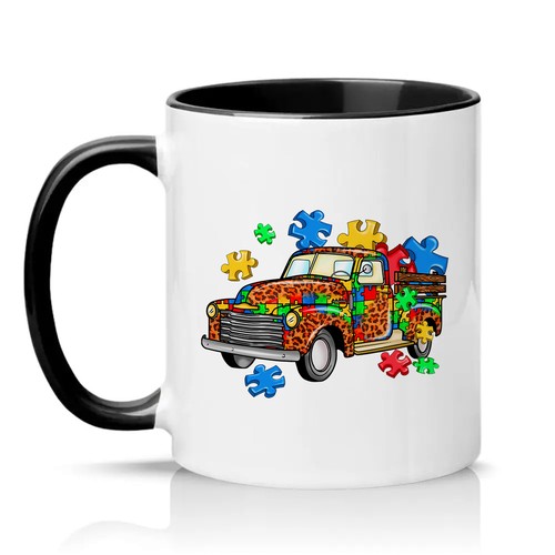 Puzzle truck unisex 11oz - unisex,