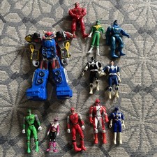 Mighty Morphin Power Rangers Toy Figure Bundle Retro Vintage See Description