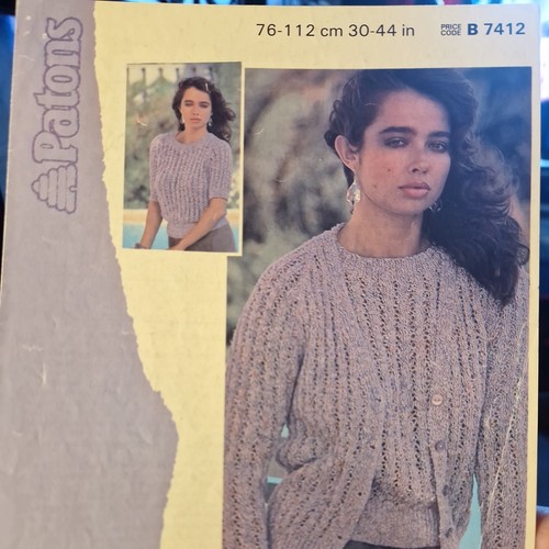 Patons 7412 knitting - , pattern