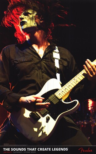 Fender poster jim root 2013 - poster,