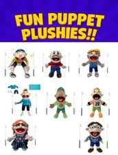 Jeffy Hand Puppet With Metal Rods | Joseph Cody Junior Plush Toy Doll Stuffed