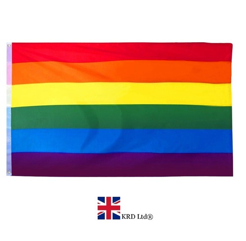 Large 5x3 rainbow pride - 5x3, ft