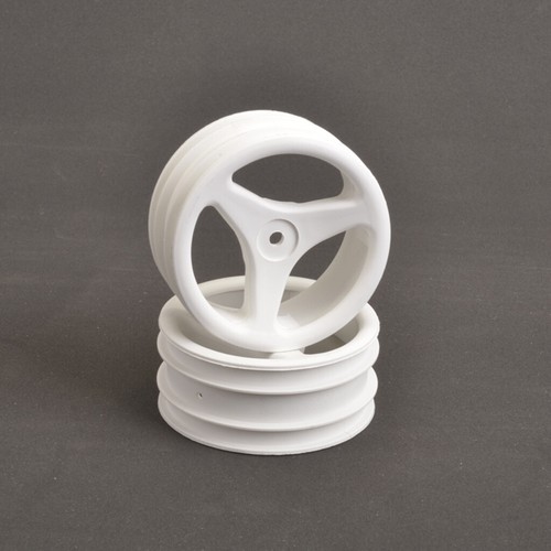 Schumacher front wheels white - schumacher, wheels;