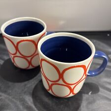 Habitat Mix It Up Mugs Cups X2