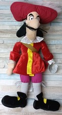 Disney store peter pan captain hook plush