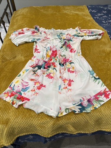 Ladies lipsy floral white - ladies,