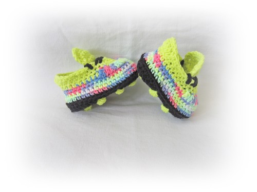 Crochet baby neon - , soccer
