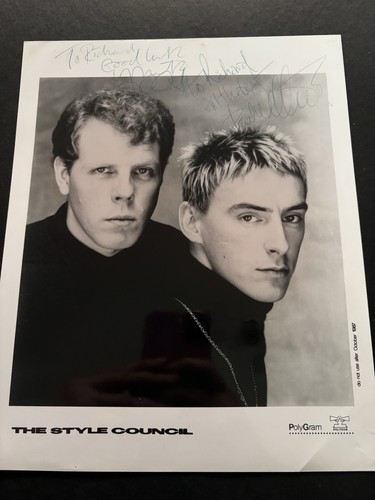 Style council signed - council, press