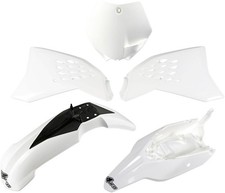 UFO Replacement Full Body Plastic Kit For KTM SX 65 2012-2015 White KTKIT525@047
