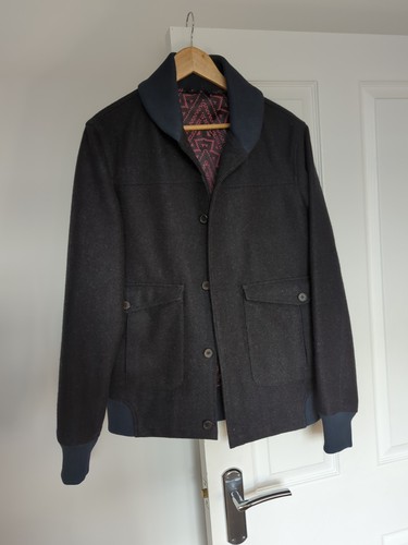 Loden wool shawl - shawl,