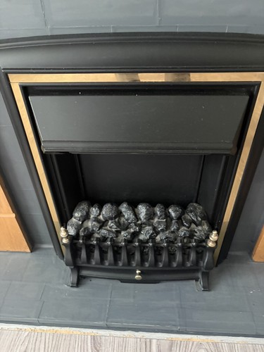 Fireplace with surroundings - fireplace,
