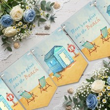Beach Hut Bunting, Beachhut