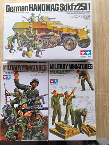 Tamiya german hanomag - german,