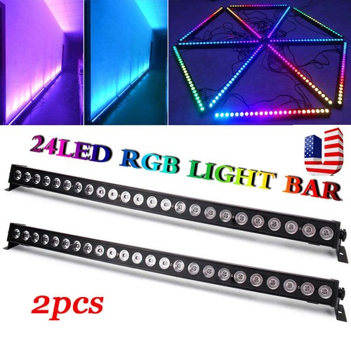 2pc 120w rgb led - dmx, wall