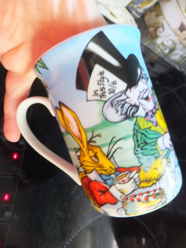Alice wonderland coffee mug - alice,
