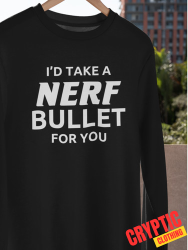 Take nerf bullet - take, a