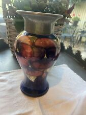 W Moorcroft Tudric Liberty Pansy vase deep blue 