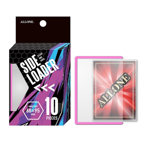 Allone side loader 10pcs pink - side,
