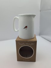 Robin Mini Milk Jug. Bone