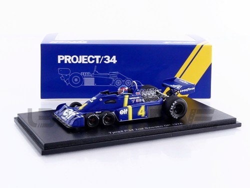 Spark tyrrell p34 2nd - 1/43,
