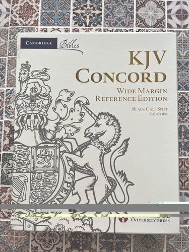 Cambridge kjv concord - cambridge,